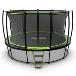 JumpFlex Hero Round Outdoor Backyard Trampoline