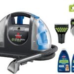 Bissell Little Green Pet Deluxe Portable Carpet Cleaner and Car/Auto Detailer, 3353, Gray/Blue
