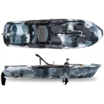 3 Waters Big Fish 108′ Length Urban Camo Pro Fish Pedals Drive Cathedral Hull